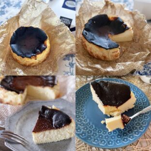 バスクチーズケーキとベイクドチーズケーキ
