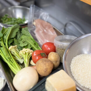 非公開: [次回１月下旬開催予定]オンラインでシェフと一緒に作る材料付き料理教室