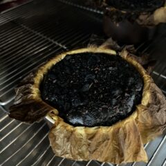 スーパーフード満載のバスクチーズケーキ