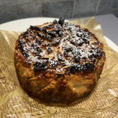 ９月のバスクチーズケーキの新商品試作中