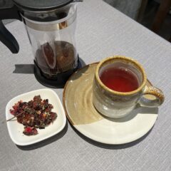 秋のハーブティー