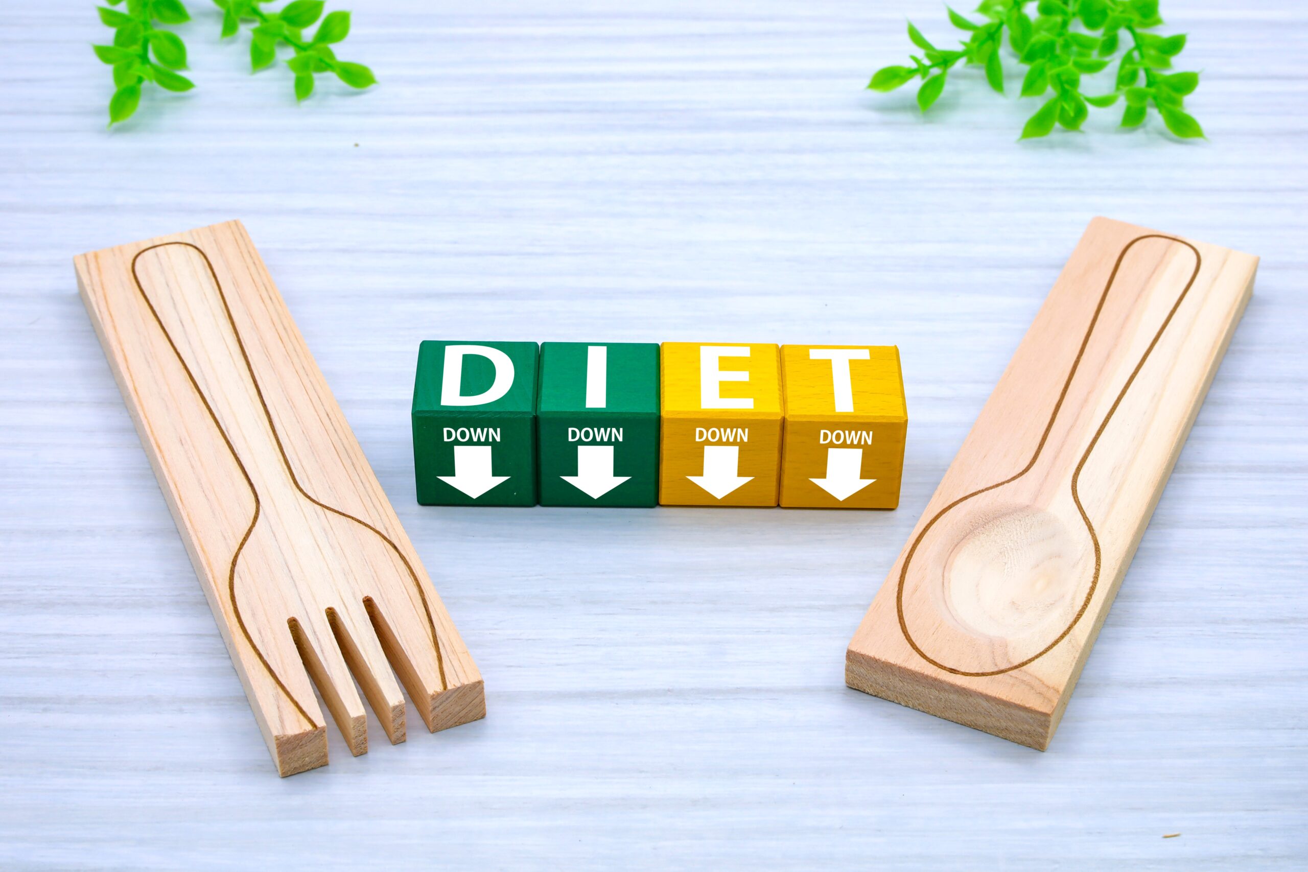 ダイエットの文字
