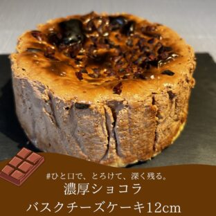 濃厚ショコラバスクチーズケーキ